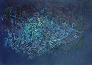 Uglár Csaba, Cím nélkül, 2012, vegyes technika, papír, 71cmx101cm
