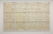 Tarr Hajnalka: Cant Get it, 2013, vegyes technika, 268 x 438 cm