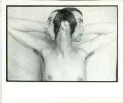 "Jobbra-balra",1976, ezüstzselatin nagyítás, 25 x 25 cm