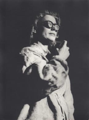 Ladik Katalin: Mandora II., 1985, zselatinos ezüst, 20 x 15 cm 