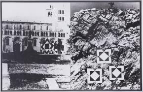 Pinczehelyi Sándor: Elképzelés, 1971, zselatinos ezüst nagyítás farost lemezre kasírozva, 59,5 x 95 cm