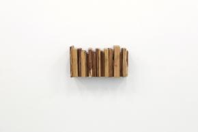 untitled (books), 2015-17, birsalmafa, körtefa, almafa, acéllemez