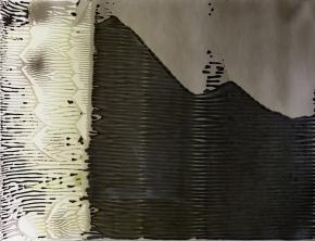 Spot_019, 2013, Analogue Photograph, instant chemigram, 9.5 x 7.3 cm
