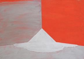 Globale Erwarmung, 2012, tojástempera, 71 x 101x 4 cm