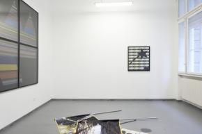 Gróf Ferenc: "or firing of a red star alert" exhibition view, acb Attachment, 2018