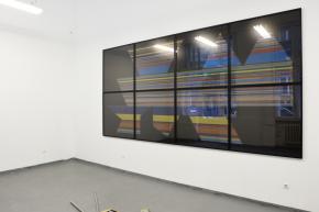Harmonizált vetület, 2018 print Hahnemühle Luster fotó papíron, Dibond, 432 x 216 cm