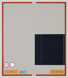 Kamion 08, 2015, olaj, vászon, 70 x 80 cm
