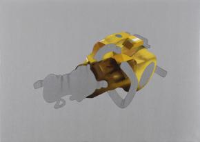 Dodge, 2008, olaj, vászon, 100 x 140 cm