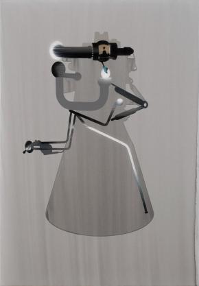 Yola, 2008, olaj, vászon, 182 x 126 cm
